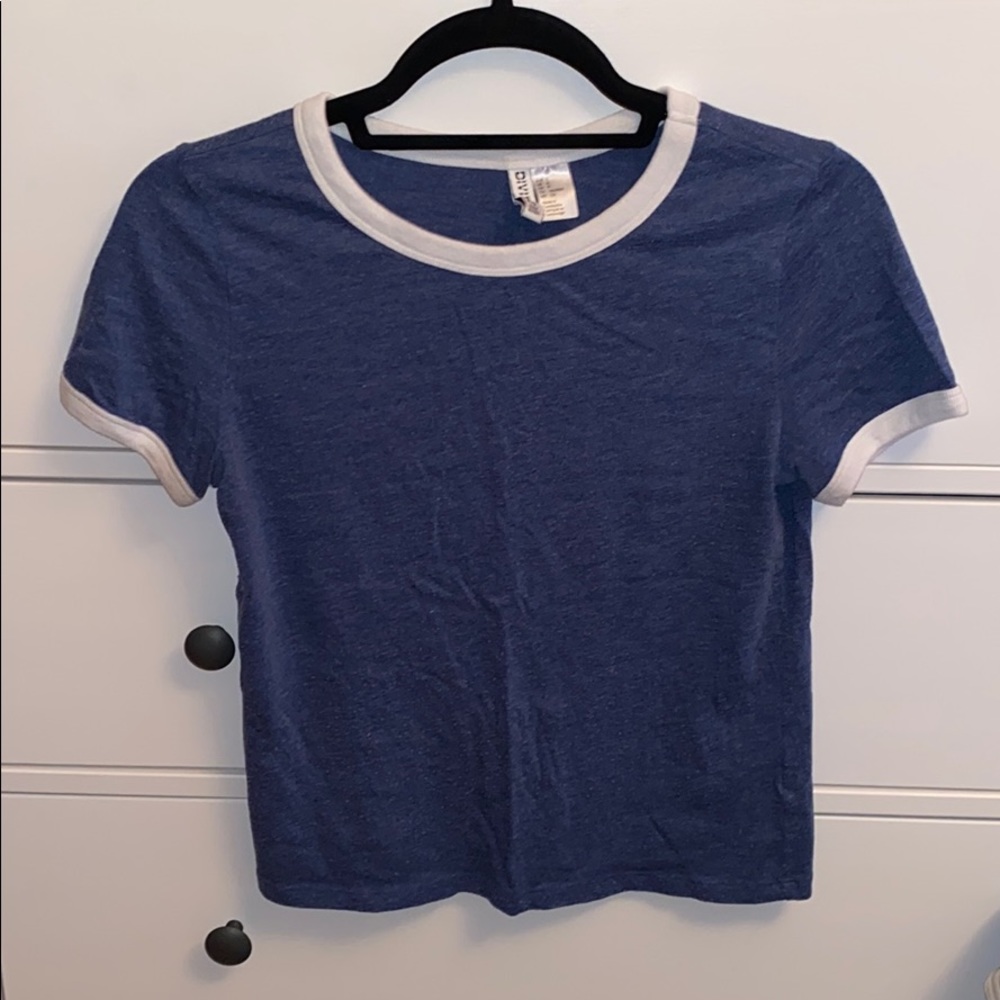 Blue H&M shirt